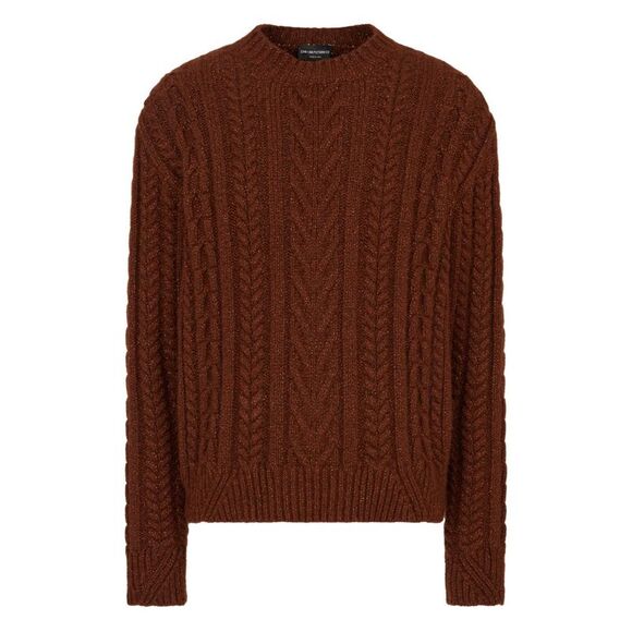 Emporio Armani Exclusive Men's Sweaters Red
